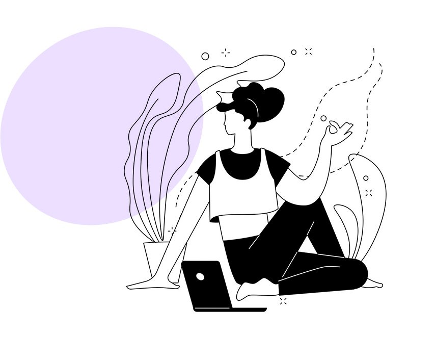 home-yoga-illustration